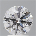 Del inventario de diamantes de laboratorio, 2.10 quilates, Redondo , Color D, claridad VS2 y certificado IGI