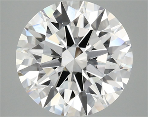 Picture of Lab Grown Diamond 5.10 Carats, Round with Ideal Cut, E Color, VS1 Clarity and Certified by IGI