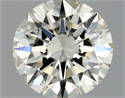 Natural Diamond 0.60 Carats, Round with Excellent Cut, M Color, SI1 Clarity and Certified by GIA