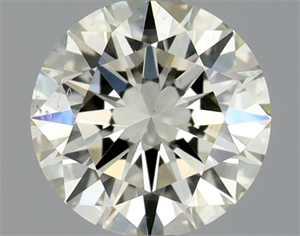 Picture of Natural Diamond 0.60 Carats, Round with Excellent Cut, M Color, SI1 Clarity and Certified by GIA