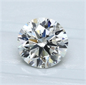 Natural Diamond 1.00 Carats, Round with Excellent Cut, I Color, SI1 Clarity and Certified by GIA