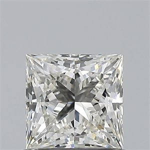 Picture of Natural Diamond 0.70 Carats, Princess with  Cut, H Color, VVS1 Clarity and Certified by GIA