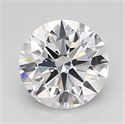 Lab Grown Diamond 1.19 Carats, Round with Very Good Cut, D Color, FL Clarity and Certified by GIA