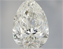 Diamante Natural 0.40 quilates, De pera , Color H, claridad VVS2 y certificado IGI