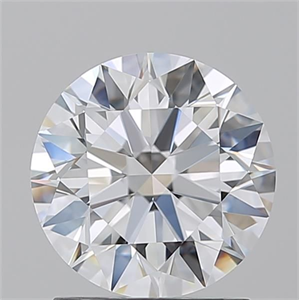 Picture of Natural Diamond 1.60 Carats, Round with Excellent Cut, D Color, VVS1 Clarity and Certified by GIA