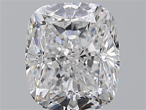 Foto Diamante Natural 3.01 quilates, Del cojín , Color D, claridad SI1 y certificado GIA de