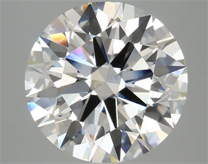 Picture of Lab Grown Diamond 4.78 Carats, Round with Ideal Cut, F Color, VS2 Clarity and Certified by IGI