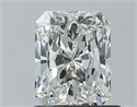 Natural Diamond 1.01 Carats, Radiant with  Cut, H Color, VS1 Clarity and Certified by GIA