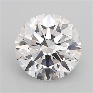 Picture of Lab Grown Diamond 2.10 Carats, Round with Ideal Cut, F Color, VS1 Clarity and Certified by IGI