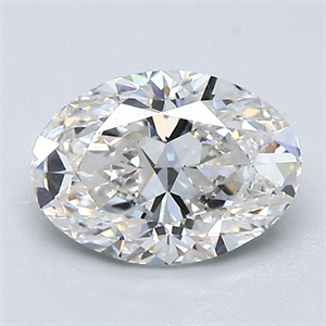 Picture of Natural Diamond 1.20 Carats, Oval with  Cut, G Color, VVS2 Clarity and Certified by GIA