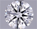 Lab Grown Diamond 1.18 Carats, Round with Ideal Cut, E Color, VVS2 Clarity and Certified by IGI