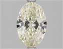 Diamante Natural 2.00 quilates, Ovalado , Color K, claridad SI1 y certificado HRD