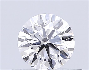 Picture of Natural Diamond 0.40 Carats, Round with Excellent Cut, E Color, SI2 Clarity and Certified by GIA