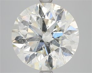 Foto Diamante Natural 5.05 quilates, Redondo , Color K, claridad SI2 y certificado HRD de