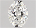 Natural Diamond 0.52 Carats, Oval with  Cut, F Color, VS1 Clarity and Certified by GIA