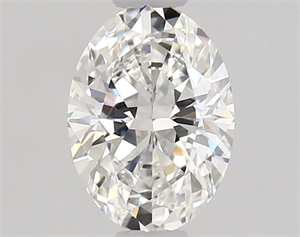 Picture of Natural Diamond 0.52 Carats, Oval with  Cut, F Color, VS1 Clarity and Certified by GIA