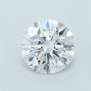 Picture of Lab Grown Diamond 1.00 Carats, Round with Ideal Cut, D Color, VS1 Clarity and Certified by IGI