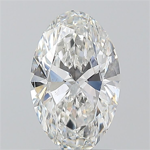 Foto Diamante Natural 1.20 quilates, Ovalado , Color F, claridad SI2 y certificado GIA de
