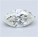 Diamante Natural 5.03 quilates, marqués , Color J, claridad SI1 y certificado GIA
