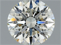 Diamante Natural 0.52 quilates, Redondo , Color J, claridad IF y certificado GIA