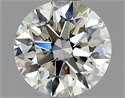 Diamante Natural 1.13 quilates, Redondo , Color J, claridad VS1 y certificado GIA