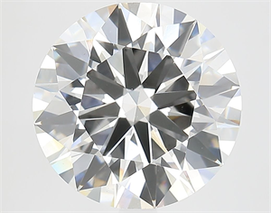 Picture of Lab Grown Diamond 6.01 Carats, Round with Excellent Cut, G Color, VS2 Clarity and Certified by IGI