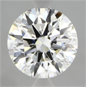 Del inventario de diamantes de laboratorio, 2.70 quilates, Redondo , Color F, claridad VVS2 y certificado IGI