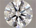 Natural Diamond 0.32 Carats, Heart with  Cut, D Color, VVS1 Clarity and Certified by GIA
