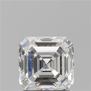 Picture of Natural Diamond 1.70 Carats, Asscher with  Cut, H Color, VVS2 Clarity and Certified by GIA