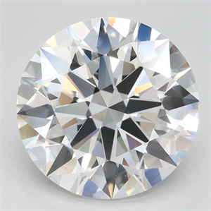 Picture of Lab Grown Diamond 4.23 Carats, Round with Ideal Cut, D Color, IF Clarity and Certified by IGI