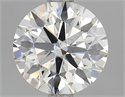 Del inventario de diamantes de laboratorio, 1.70 quilates, Redondo , Color G, claridad VS2 y certificado IGI