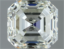 Natural Diamond 1.00 Carats, Asscher with  Cut, J Color, VVS1 Clarity and Certified by IGI