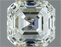 Natural Diamond 1.00 Carats, Asscher with  Cut, J Color, VVS1 Clarity and Certified by IGI