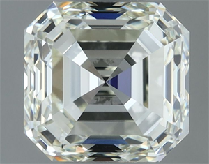 Picture of Natural Diamond 1.00 Carats, Asscher with  Cut, J Color, VVS1 Clarity and Certified by IGI