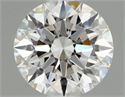 Diamante Natural 0.50 quilates, Redondo , Color H, claridad IF y certificado GIA