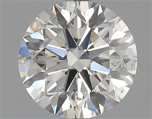 Picture of Natural Diamond 0.70 Carats, Round with Excellent Cut, F Color, SI2 Clarity and Certified by GIA