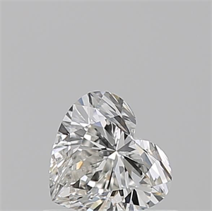 Picture of Natural Diamond 0.52 Carats, Heart with  Cut, H Color, VS1 Clarity and Certified by GIA