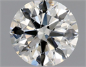Natural Diamond 0.90 Carats, Round with Excellent Cut, I Color, SI1 Clarity and Certified by GIA