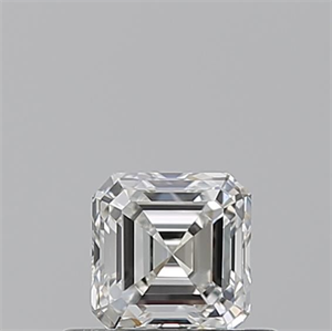 Foto Diamante Natural 0.51 quilates, Asscher , Color H, claridad VVS1 y certificado GIA de