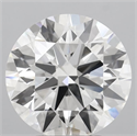 Del inventario de diamantes de laboratorio, 3.15 quilates, Redondo , Color D, claridad VVS2 y certificado IGI