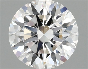 Picture of Lab Grown Diamond 1.32 Carats, Round with Ideal Cut, D Color, VS2 Clarity and Certified by IGI