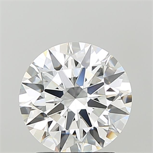 Picture of Lab Grown Diamond 2.10 Carats, Round with Ideal Cut, D Color, VS1 Clarity and Certified by IGI