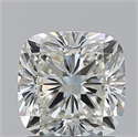 Diamante Natural 1.51 quilates, Del cojín , Color J, claridad SI1 y certificado GIA