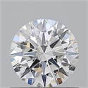 Natural Diamond 0.70 Carats, Round with Excellent Cut, G Color, SI2 Clarity and Certified by GIA