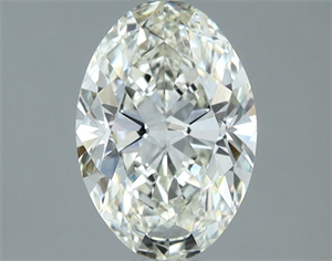 Foto Diamante Natural 1.11 quilates, Ovalado , Color I, claridad VS1 y certificado IGI de