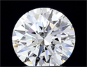 Del inventario de diamantes de laboratorio, 2.09 quilates, Redondo , Color D, claridad VVS2 y certificado IGI