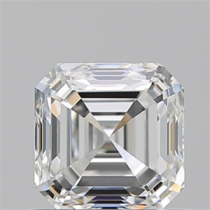 Foto Diamante Natural 0.90 quilates, Asscher , Color G, claridad VS1 y certificado GIA de
