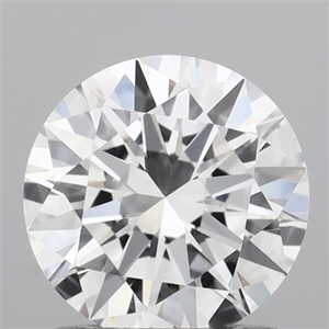 Picture of Lab Grown Diamond 1.00 Carats, Round with Excellent Cut, D Color, VVS2 Clarity and Certified by IGI