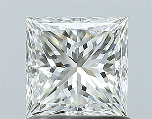 Foto Diamante Natural 1.00 quilates, Princesa , Color H, claridad VVS2 y certificado IGI de