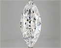 Natural Diamond 3.52 Carats, Marquise with  Cut, D Color, IF Clarity and Certified by GIA